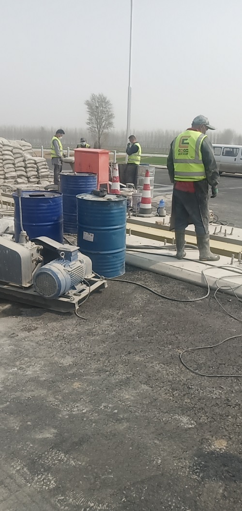 高淳公路路基回填土压密注浆